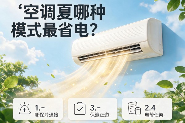 空调夏天哪种模式最省电？