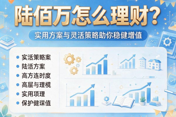 陆佰万怎么理财？实用方案与灵活策略助你稳健增值