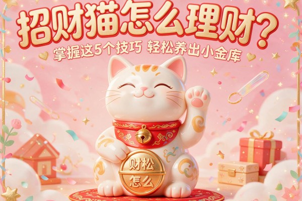 招财猫怎么理财？掌握这5个技巧轻松养出小金库