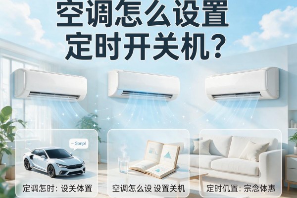 空调怎么设置定时开关机？