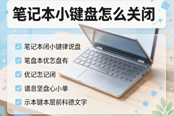 笔记本小键盘怎么关闭？