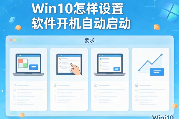 Win10怎样设置软件开机自动启动？