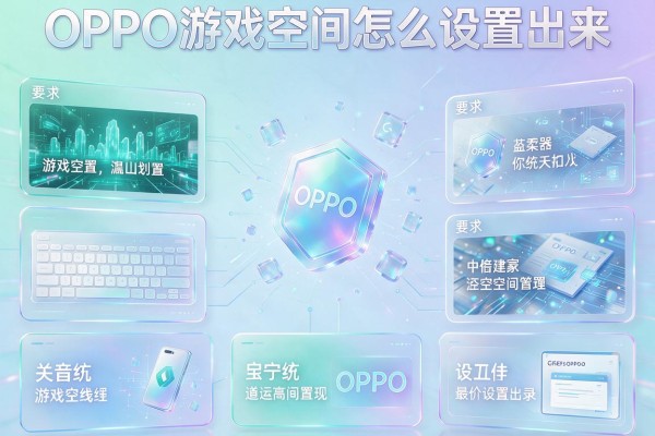 OPPO游戏空间怎么设置出来？