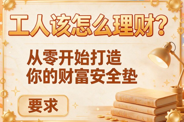 工人该怎么理财？从零开始打造你的财富安全垫