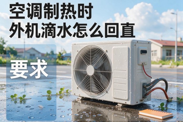 空调制热时外机滴水怎么回事