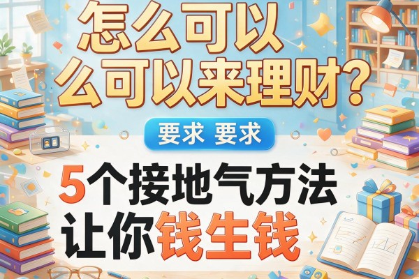 怎么可以来理财？5个接地气方法让你钱生钱