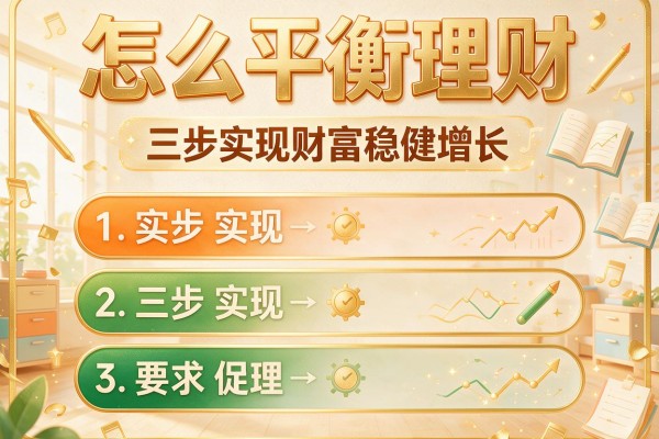 怎么平衡理财：三步实现财富稳健增长