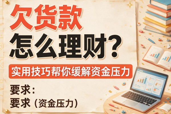 欠货款怎么理财？实用技巧帮你缓解资金压力