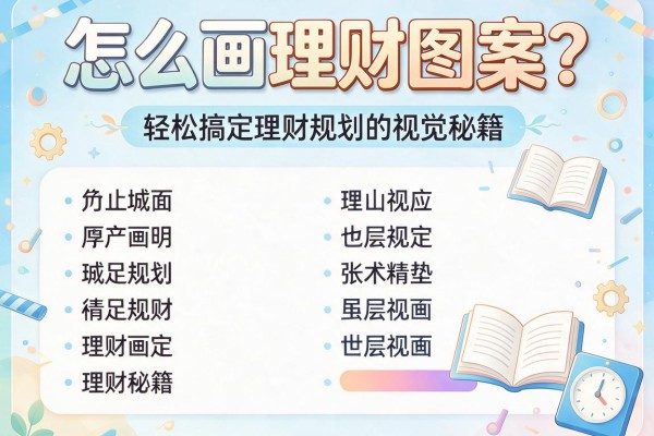 怎么画理财图案？轻松搞定理财规划的视觉秘籍