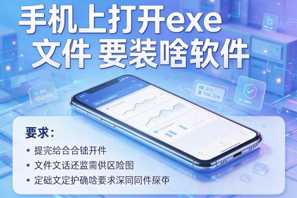 手机上打开exe文件要装啥软件