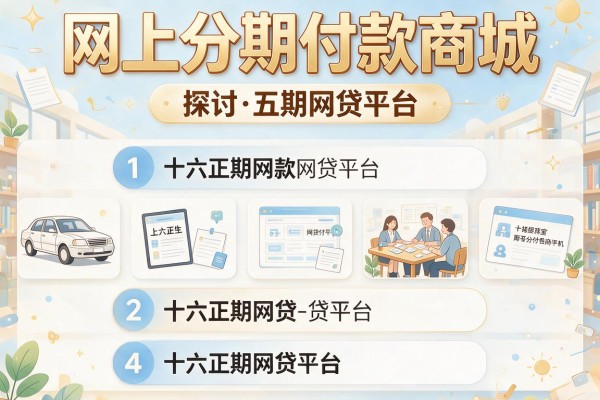 网上分期付款商城，探讨五款十大正规网贷平台