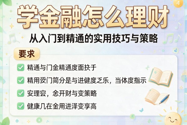学金融怎么理财：从入门到精通的实用技巧与策略