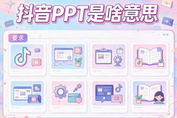 抖音PPT是啥意思