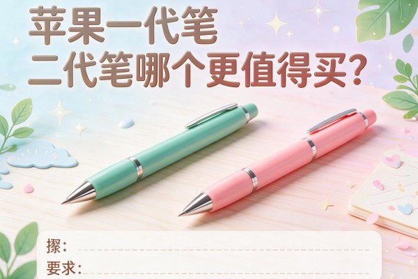 苹果一代笔和二代笔哪个更值得买？