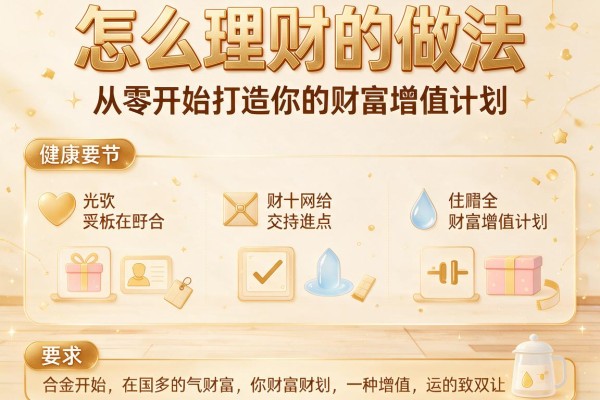 怎么理财的做法：从零开始打造你的财富增值计划