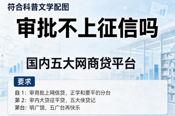 审批不上征信吗，国内五大网商贷平台