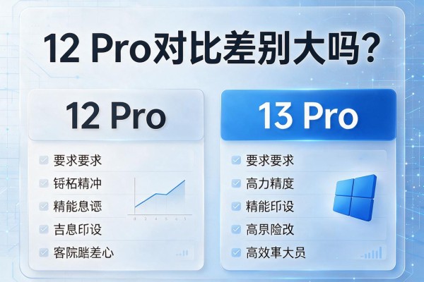 12 Pro与13 Pro对比差别大吗？