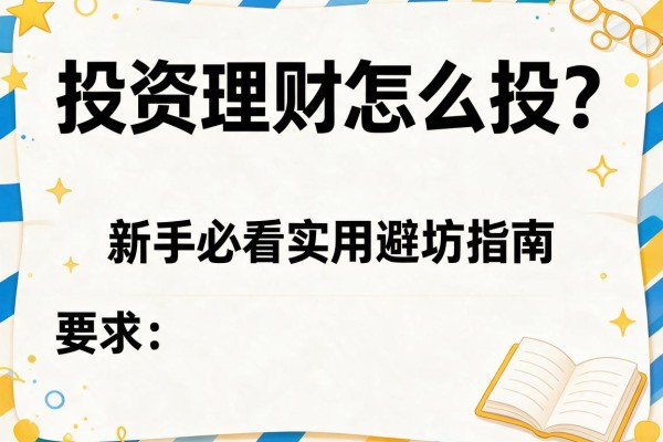 投资理财怎么投？新手必看的实用避坑指南