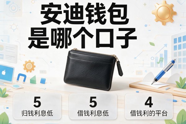 安迪钱包是哪个口子，归纳5个借钱利息低的平台