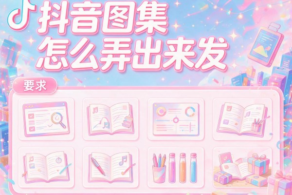 抖音图集怎么弄出来发？