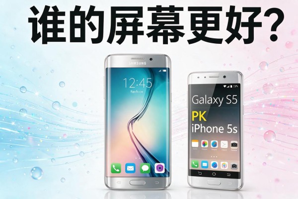 谁的屏幕更好？三星Galaxy S5 PK iPhone 5s