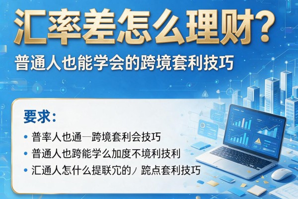 汇率差怎么理财？普通人也能学会的跨境套利技巧