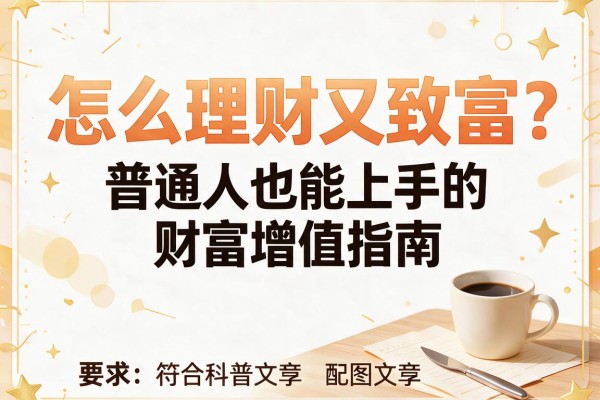 怎么理财又致富：普通人也能上手的财富增值指南
