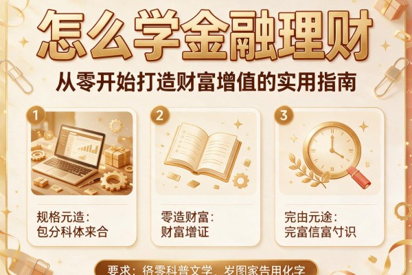 怎么学金融理财：从零开始打造财富增值的实用指南