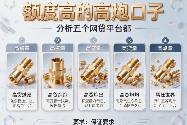 额度高的高炮口子，分析五个网贷平台都