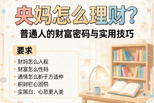 央妈怎么理财？普通人的财富密码与实用技巧