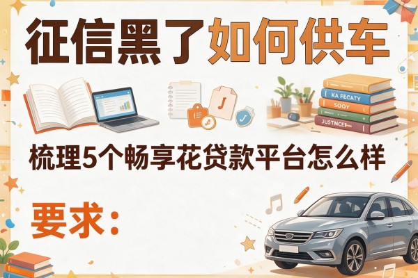 征信黑了如何供车，梳理5个畅享花贷款平台怎么样