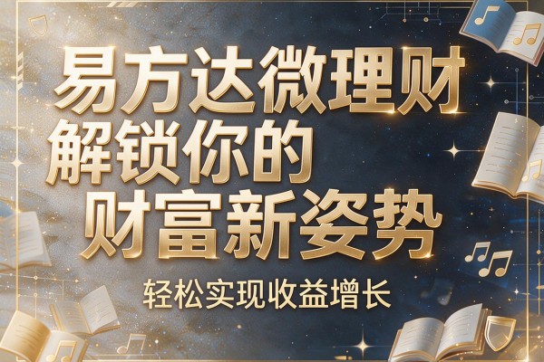 易方达微理财：解锁你的财富新姿势，轻松实现收益增长