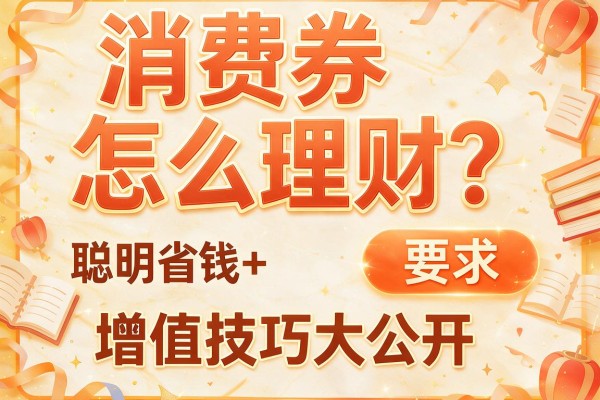 消费券怎么理财？聪明省钱+增值技巧大公开