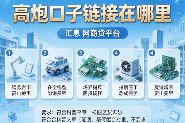 高炮口子链接在哪里，汇总五个网商贷平台