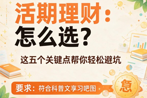 活期理财怎么选？这五个关键点帮你轻松避坑