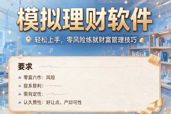 模拟理财软件：轻松上手，零风险练就财富管理技巧