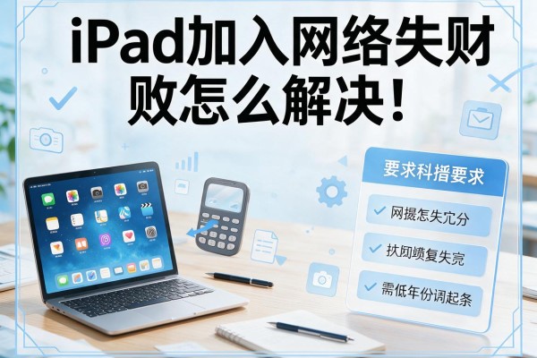 iPad加入网络失败怎么解决？