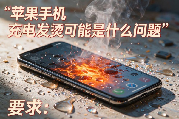 苹果手机充电发烫可能是什么问题