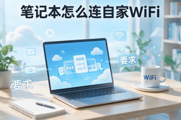 笔记本怎么连自家WiFi