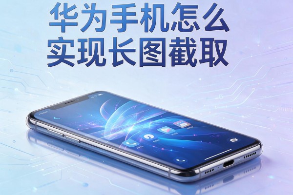 华为手机怎么实现长图截取？