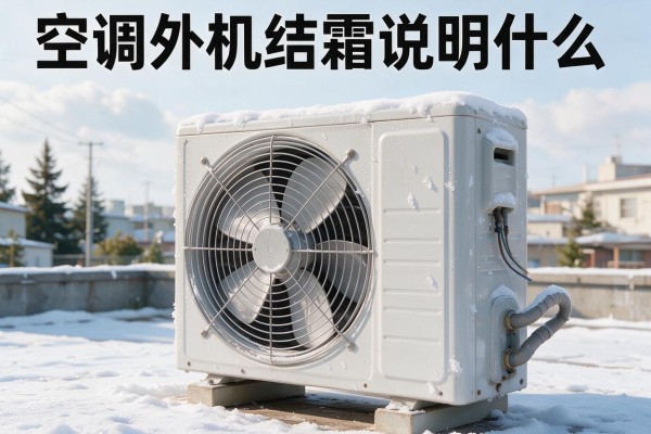 空调外机结霜说明什么