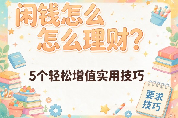 闲钱怎么理财？5个轻松增值的实用技巧