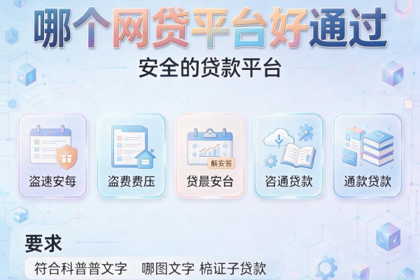 哪个网贷平台好通过，解答五家安全的贷款平台