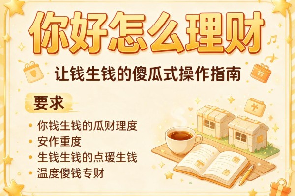 你好怎么理财：让钱生钱的傻瓜式操作指南