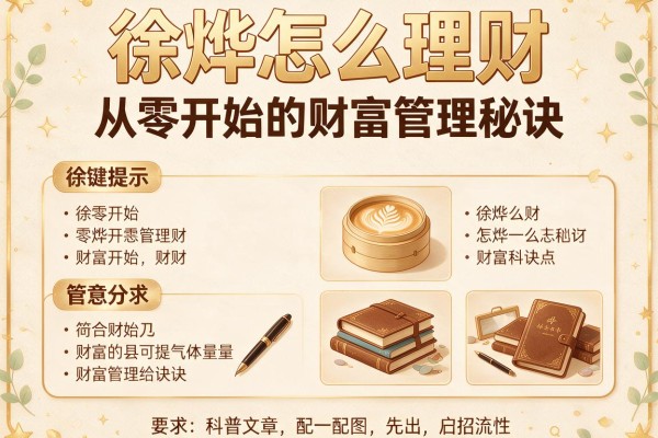 徐烨怎么理财：从零开始的财富管理秘诀