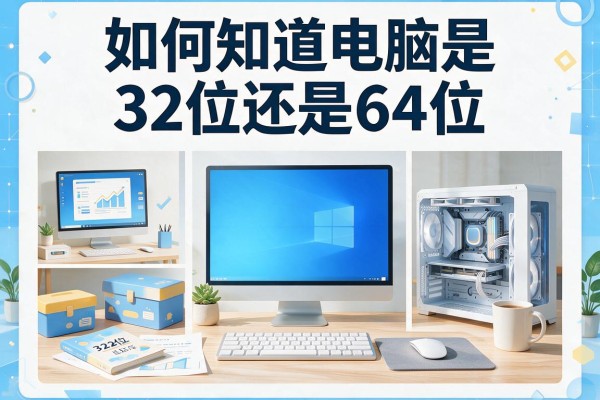 如何知道电脑是32位还是64位？