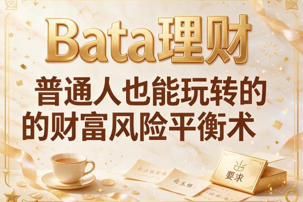 Beta理财：普通人也能玩转的财富风险平衡术