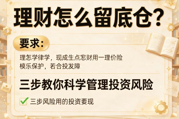 理财怎么留底仓？三步教你科学管理投资风险