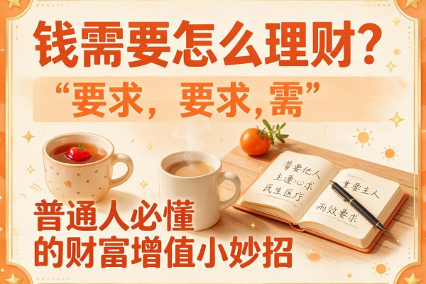 钱需要怎么理财？普通人必懂的财富增值小妙招