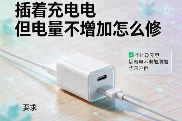 插着充电器但电量不增加怎么修